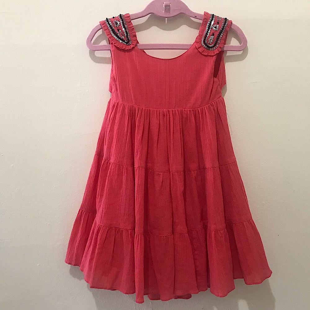 NWT Strawberry Faire embroidered Boho dress
